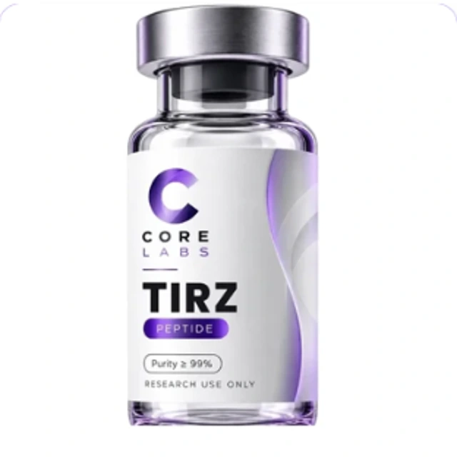Core Labs TIRZ vial